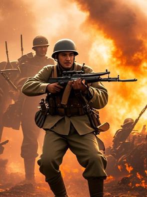 钢盔与热血:德械师抗日风云