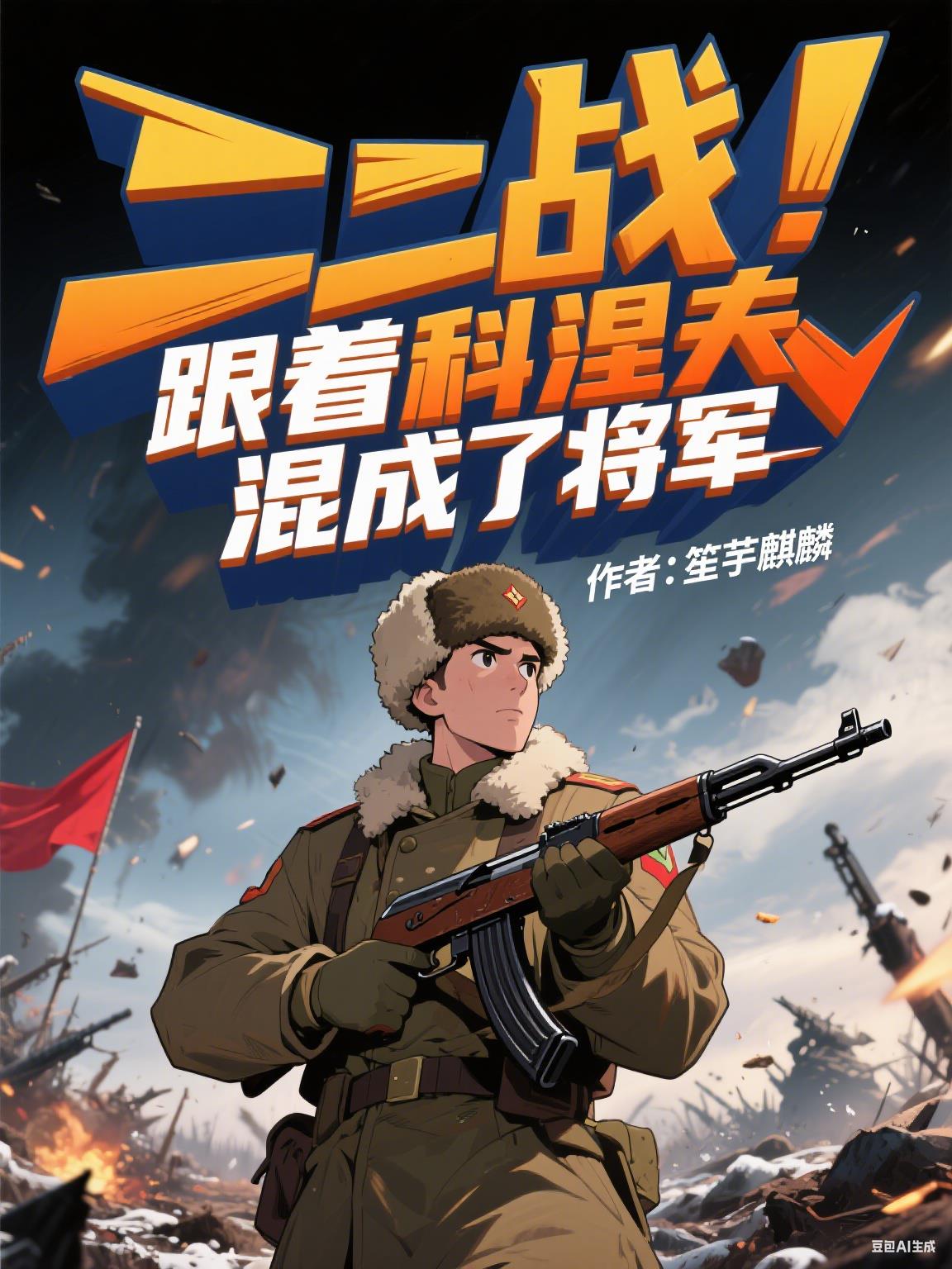 二战,跟着科涅夫混成了将军